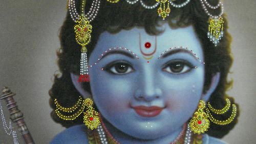 Lord Krishna - I like Lord Krishna very much and especially this photo