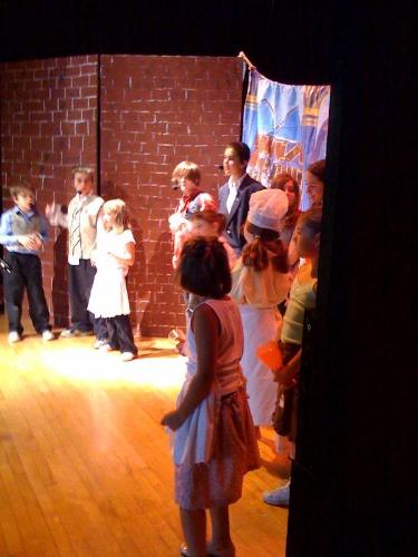 Some of the very talented children in our children - Some of the very talented children in our children's theater production.