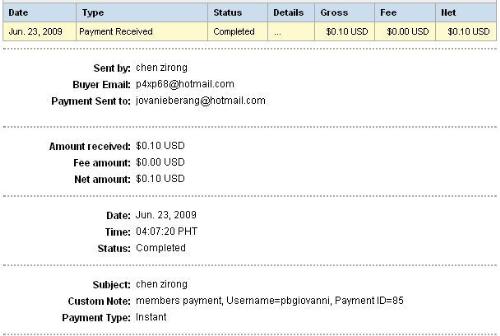 alexa pagerank payment proof - my first payment i earned from autosurfing. its great.