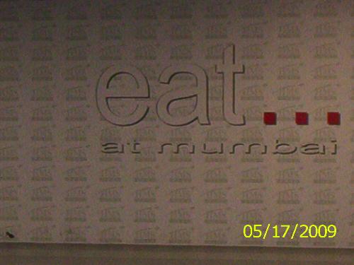 restaurant in mumbai - how is your love for eating? i have this picture taken inside the airport restaurant in mumbai, india. the food here is really very good.