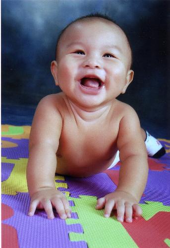 The Cutest Baby - and the most handsome, the most gorgeous, the most adorable, the most intelligent, the most.... ok ok ... He's the best! I love my baby