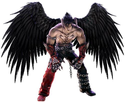 Dark Angel - Character from Tekken 5 Devil Jin portrays of being a dark angel.
