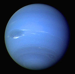 Neptune - Neptune is the eighth planet from the Sun in the Solar System. Named for the Roman god of the sea, it is the fourth-largest planet by diameter and the third-largest by mass.