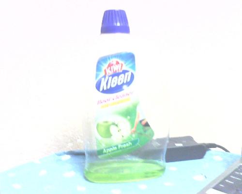 Kiwi Kleen - Kiwi Kleen - Floor Cleaner - Anti Bacterial - Apple Fresh - 2Litre. The photo attached - I snapped it beside my laptop computer just now. June 23, 2009_Monday_9.35pm.