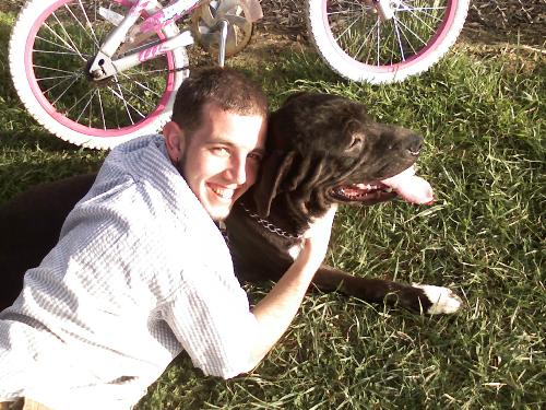 Me n Tatanka - Showin my dog love!