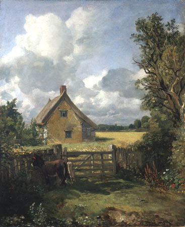Constable - Constable's The Cottage in a Cornfield
