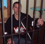 Life in jail - a man in a prison cell