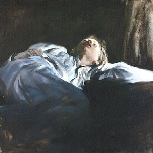 Sleeping Woman - A woman sleeping