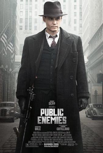 johnny as John Dilinger - public enemies