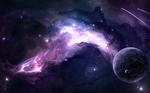 earth in space - outer spcae earth