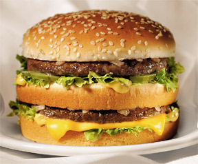 Big Mac - On sale now Buy meal get one for 69 cents... I was hungry for one...