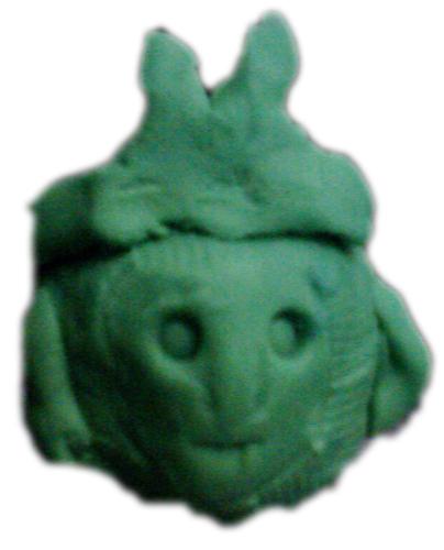 Monkey King - My son and I made this Monkey King (Sun Wukong) with plastic clay.