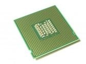 CPU of computer - View from above of a CPU of a computer.