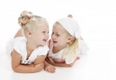 Two sisters - Two sisters in a special mood.