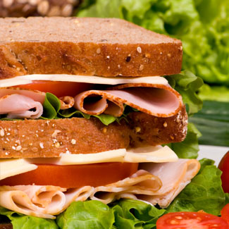 Mega Sandwich! - Multi-layered sandwich with yummy fillings!