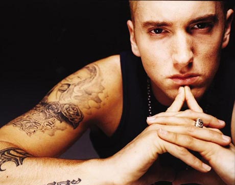 Picture Of Eminem - Eminem the famous rapper