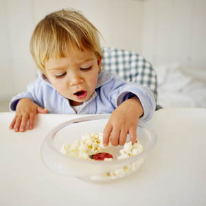 child - child eating
