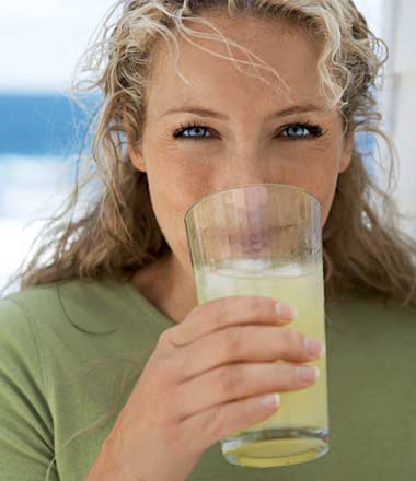 drink - drinking juice for health