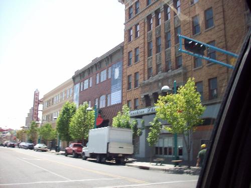 A silent street of Newy york - its rare to find a empty street in new york during the day. This was taken about 5 months ago in New York city just a few block from times square