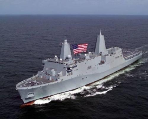 uss new york at sea - USS NEW YORK at sea outside of Ft. Lauderdale, Fla.