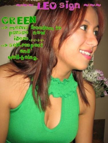 angelie - being a green lover