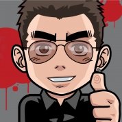 myself - a manga version of myself. i'm cool,love eyeglasses, and short haired.