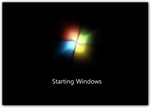 Windows - Windows 7 Beta Startting Screen