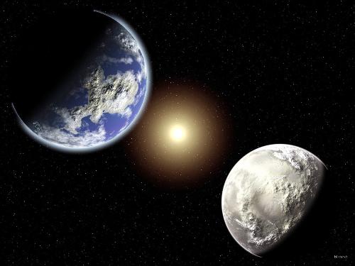 zysygy - the earth, the sun, and the moon