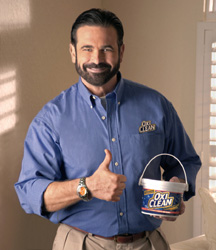 A photo of Billy Mays-Oxi Clean - A nice photo of Billy Mays holding a tub of Oxi Clean A photo of Billy Mays-Oxi Clean - A nice photo of Billy Mays holding a tub of Oxi Clean
