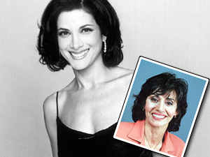 The two Carlottas - Patricia Mauceri and Saundra Santiago.