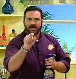 Billy Mays - This is the Pitchman Billy May's. He helped sell Orange Glo and Oxi-Clean. Billy Mays - This is the Pitchman Billy May's. He helped sell Orange Glo and Oxi-Clean.