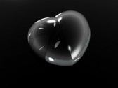 Love sign - Droplet in the shape of a heart