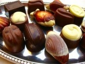Chocolates - Different chocolates on a plate