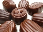 Chocolates - A few chocolates forming a shape