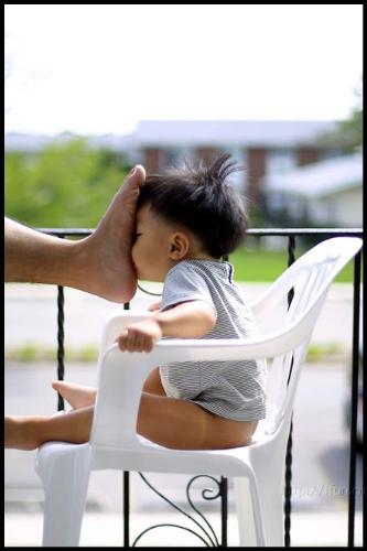 Foot with Baby - ...