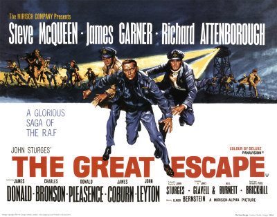 The Great Escape - Poster for the classic movie The Great Escape The Great Escape - Poster for the classic movie The Great Escape
