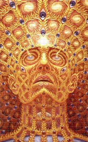 profile art - It's a piece of art made by a person on LSD . It's illegal but the result is beautiful!