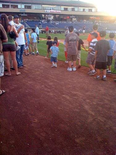 Our family enjoyed a baseball game at the Reno Ace - Our family enjoyed a baseball game at the Reno Aces Minor League stadium