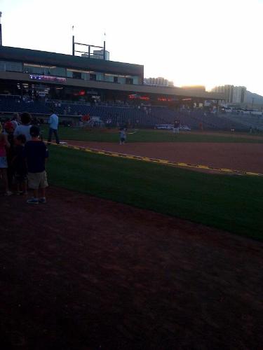 Our family enjoyed a baseball game at the Reno Ace - Our family enjoyed a baseball game at the Reno Aces Minor League stadium