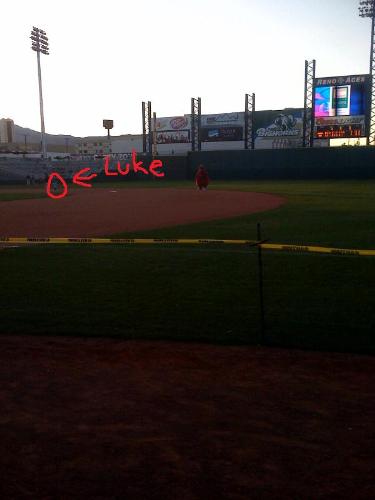 Our family enjoyed a baseball game at the Reno Ace - Our family enjoyed a baseball game at the Reno Aces Minor League stadium