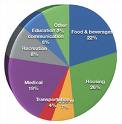 budgeting pie chart - from http://www.wisebread.com/refactor-your-budget-categories  There are a lot of budget templates out there. Any will serve the purpose, and if you've got one that's working for you, that's a good enough reason to stick with it. If you don't have a budget, though, or if you're going to be changing your budget categories around for some other reason, I've got some thoughts on what makes a good category.  My own thinking in this area dates back some fifteen years, to when I was setting up spending categories in Quicken. The software came with some default categories, but I found they didn't suit me. I was reminded of this just recently, when (working on another post) I was looking through the Bureau of Labor Statistics document that lists the relative weights of various categories of spending. I was intrigued to find that their categories look a rather lot like mine.  My categories When I was designing the structure of my categories, the first change I had to make was to get rid of a top-level category for insurance. Instead, I put insurance expenses where they belong: auto insurance under transportation, health insurance under medical, and homeowner/renter insurance under housing.  I also eliminated a top-level category for utilities. I put the power bill under housing. (I'd put heat, water, garbage, sewer, etc. there too, but those items are included in the rent where I live right now.) I put the cell phone and internet charges in a new top-level category for communications, and put postage there as well.  In addition to putting car insurance under transportation, I made sure to put all my smaller transportation expenses there as well--not only fuel and car maintenance, but also bus tokens and bicycle maintenance. Having them all right together makes sure that I know just how much owning a car really costs compared to the alternatives.  Categories matter Budget categories are important--they can either illuminate or obscure our spending choices. For example, does the fitness center membership go under entertainment, or under medical? You can make a case for either. Your choice is driven by your values, and by your view of how the world works. But be aware that it will influence your future behavior. (For example, suppose you decide to cut your spending and start by looking for something to trim from the entertainment budget: Is the fitness center membership there, or safely tucked away under medical?)  As I said, the Bureau of Labor Statistics categories turn out to look a lot like the categories that I used. (In particular, they put both insurance and utilities in almost exactly the same categories where I put them, except that they had a merged top-level category for 'education and communication' which does include phone, internet, and postage--but also has tuition, text books, child care, and nursery school.)  Because our categories match up so well, it was easy for me to see how my spending compared to the average consumer. That's not an important comparison--my spending is influence by my own values, so there's no particular reason that it would look especially like that of the average consumer--but for me it was an interesting comparison. For example, because we live in a cheap apartment, our housing budget is a much smaller fraction of our total budget than the average consumer's. Our spending on food, clothes, and entertainment, though, is roughly in line with the average consumer. My budget line-item for medical is hugely higher than average, because I'm about to go out and (try to) buy my own medical insurance, instead of getting it as an employee benefit.  Looking at the BLS categories would be especially useful if you're creating your first budget, in that it's going to have lots of categories that you probably wouldn't think of. Many of those categories will come in at zero and should just be left out. (We don't have a line item for 'renting and repairing medical equipment' or for 'moving, storage, and freight.') But it's a useful memory-jogger to see the long list of categories and think, 'Oh, yeah, we do need to budget a little something for new sheets and towels.' The average urban consumer, for example, allocates 0.555% of the budget to 'Club dues and fees for participant sports and group exercises.' If you do yoga or aerobics or tai chi or belong to a softball league, you'll want to have the expense as an item on your budget.  As I say, if your budget is working for you, there's probably no good reason to change it. But if you're changing your categories anyway for reasons of your own (or making a new budget), you could do much worse than basing your categories on those used by the BLS.