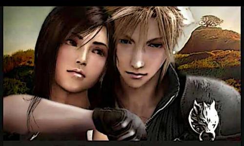 Cloud and Tifa - They're cute, when they're together.
