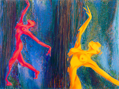 dance - oil painting