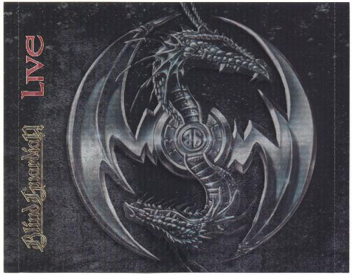 Live CD box picture - I wish I had a pendant like that. Its really cool.