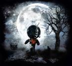 broken doll - a gloomy doll with a broken heart