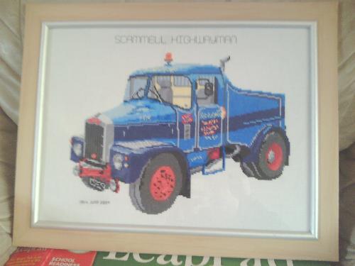scammell highwayman  - my dads fathers day gift which took 2yrs to complete