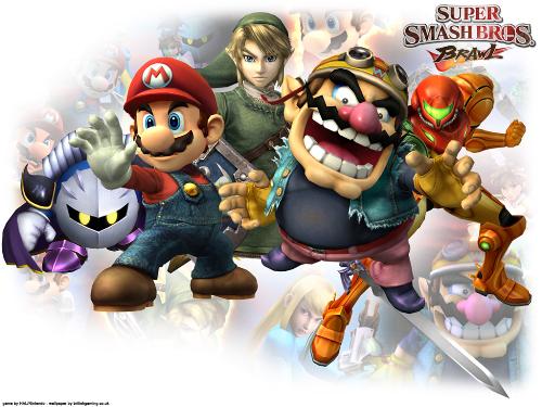 super smash bros brawl - cool game