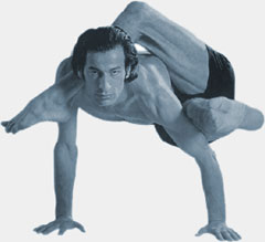 Yoga - A man do yoga