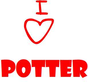 Love Potter - showing of love to harry potter!!!