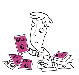 bills bills bills - don't you wish they'd just go away?